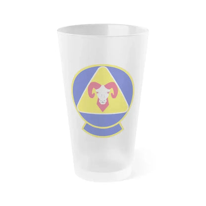 707 Maintenance Squadron AFRC (U.S. Air Force) Frosted Pint Glass 16oz 16oz Frosted - Go Mug Yourself