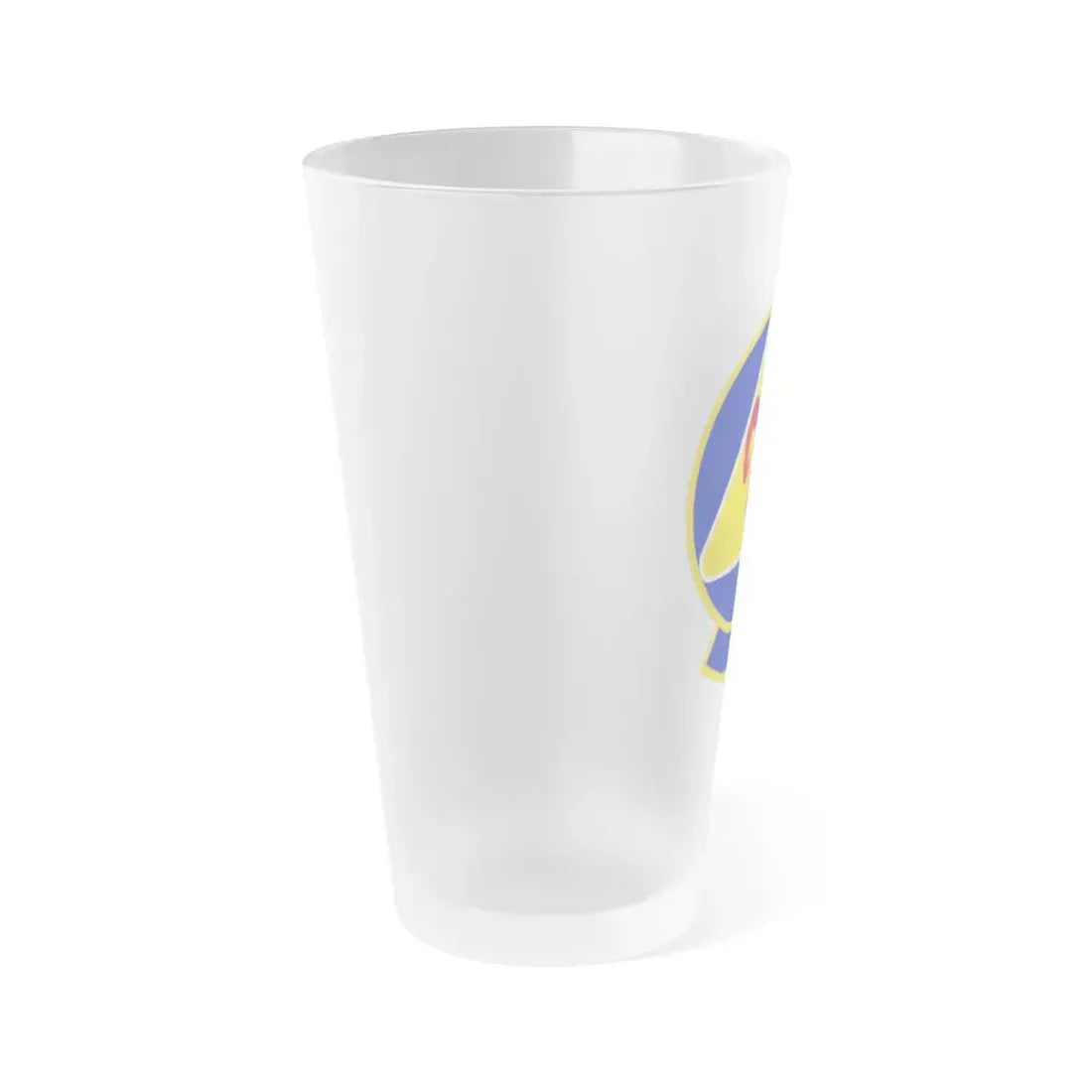 707 Maintenance Squadron AFRC (U.S. Air Force) Frosted Pint Glass 16oz - Go Mug Yourself