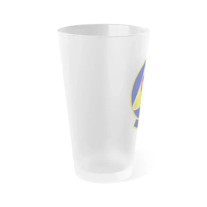 707 Maintenance Squadron AFRC (U.S. Air Force) Frosted Pint Glass 16oz - Go Mug Yourself