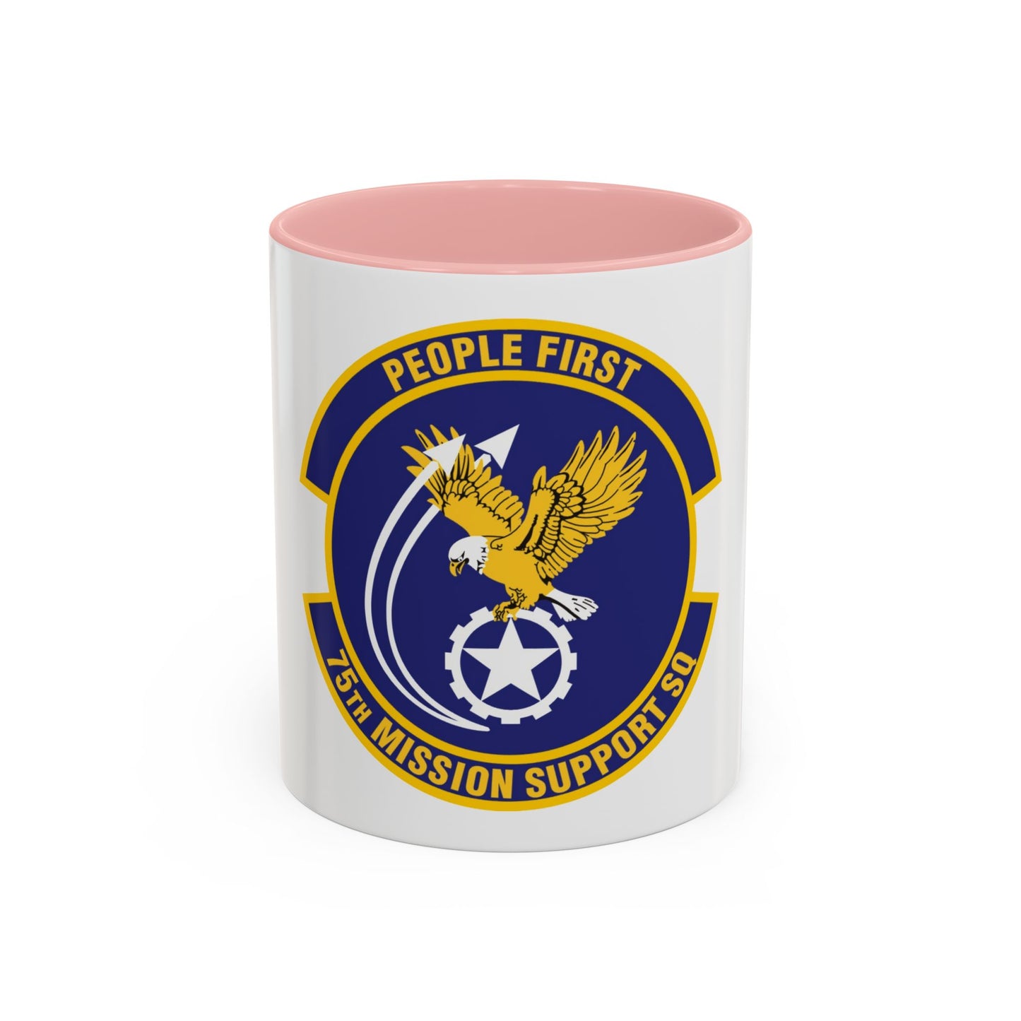 75th Mission Support Squadron (U.S. Air Force) Accent Coffee Mug