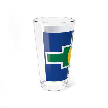 South Africa Flag Proposals 1993 Shortlist No.6 (South Africa) Pint Glass 16oz