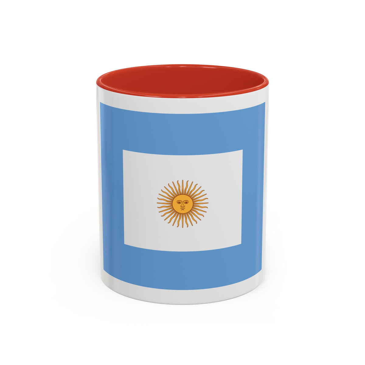 Naval Jack of Argentina - Accent Coffee Mug