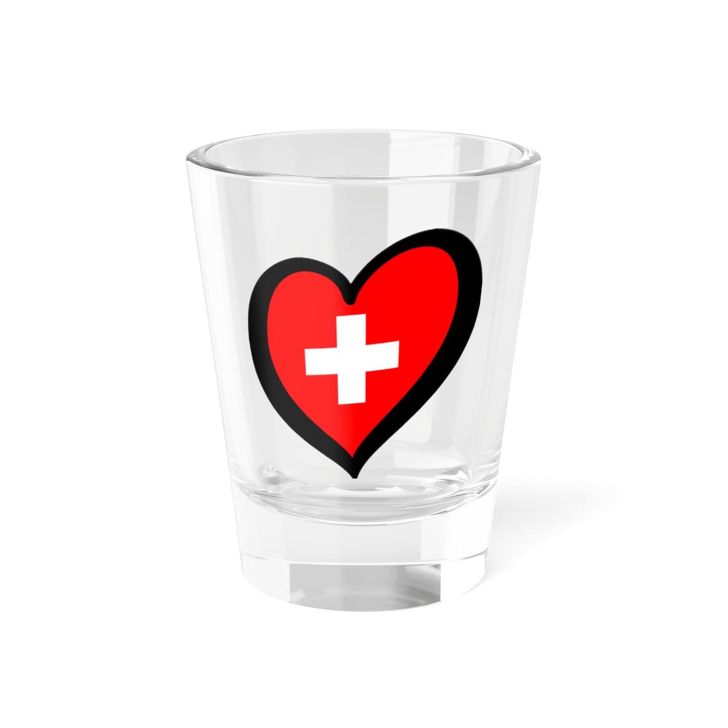 EuroSuiza (Switzerland) Shot Glass 1.5oz