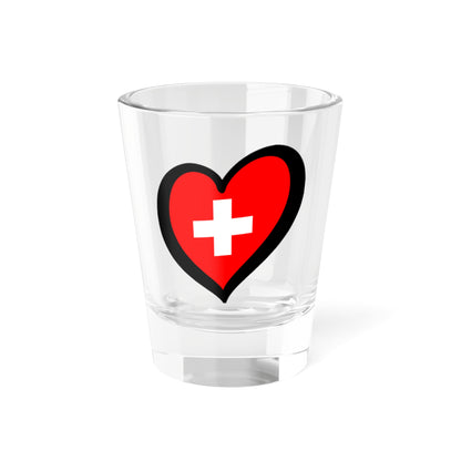 EuroSuiza (Switzerland) Shot Glass 1.5oz