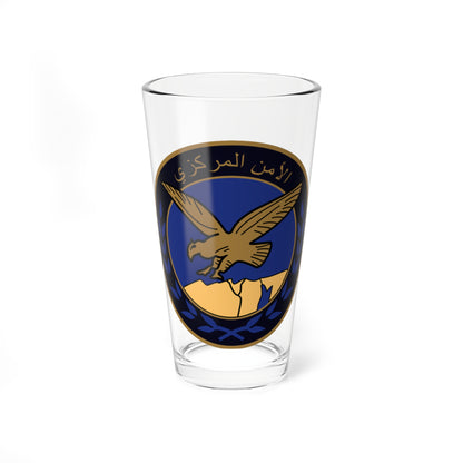 Emblem of the Central Security Forces (Egypt) (Coat of Arms) Pint Glass 16oz