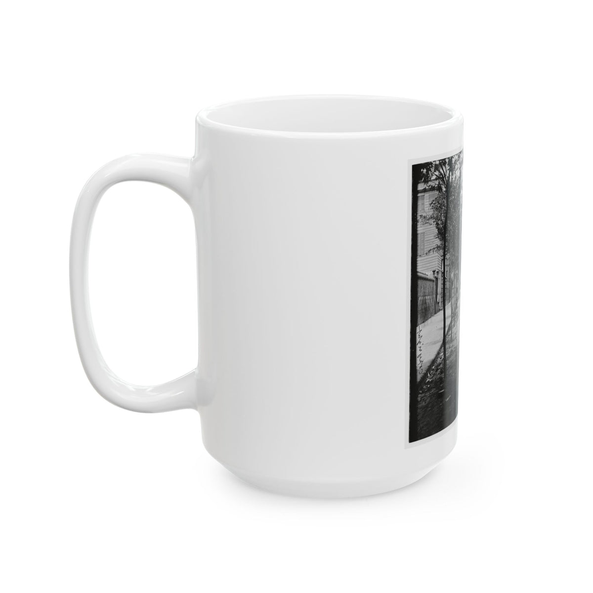 Charleston, S.C. Meeting Street, Near Broad; St. Michael's Church In Middle Distance (U.S. Civil War) White Coffee Mug