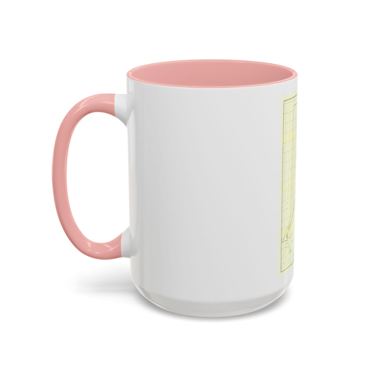 Philippines, The (1905) (Map) Accent Coffee Mug