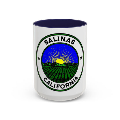 Seal of Salinas California - Accent Coffee Mug