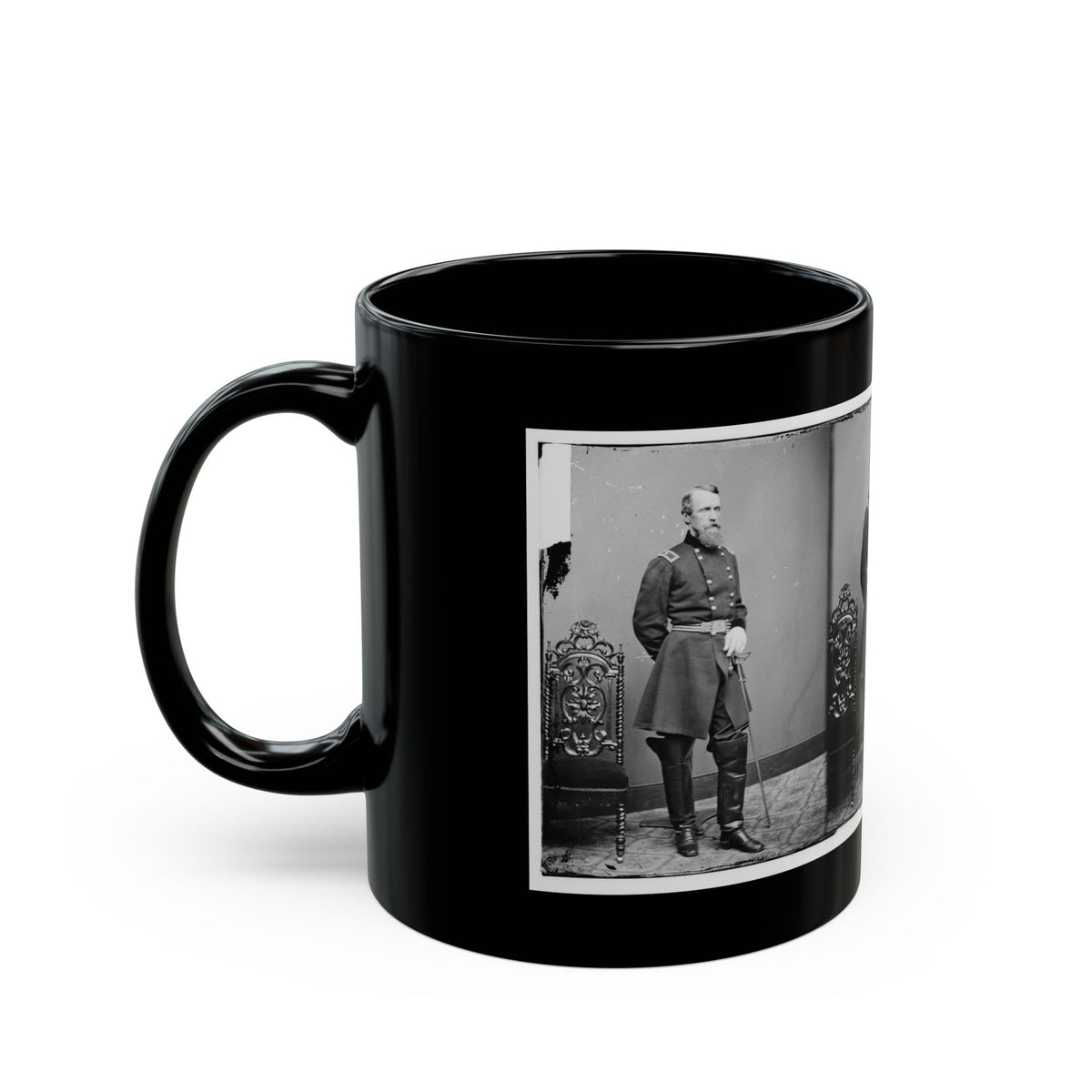 Brig. Gen. David B. Birney (U.S. Civil War) Black Coffee Mug
