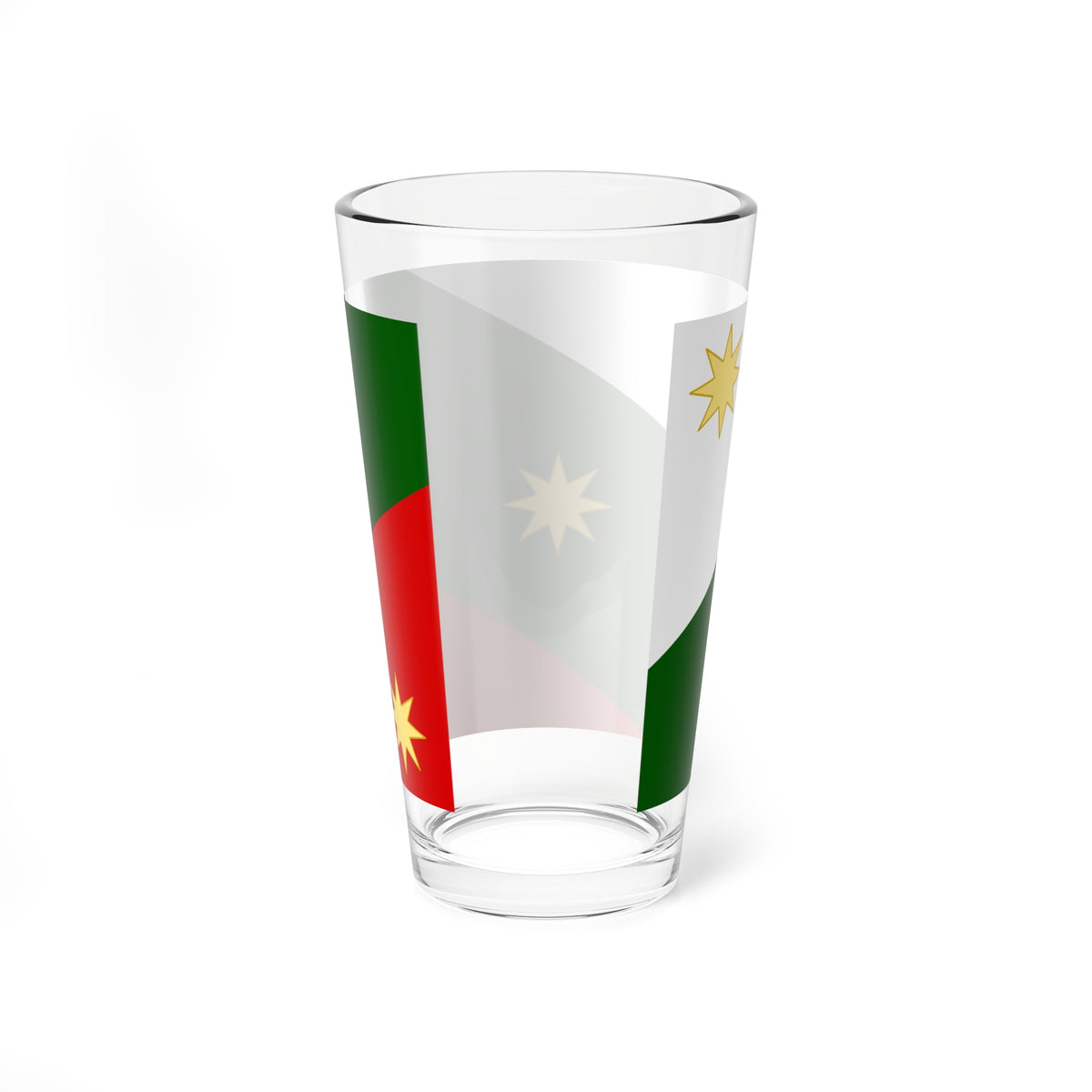 Bandera de las Tres Garantías (Mexico) Pint Glass 16oz