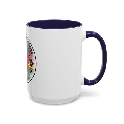 USCG Base Honolulu Chiefs Mess (U.S. Coast Guard) Accent Coffee Mug