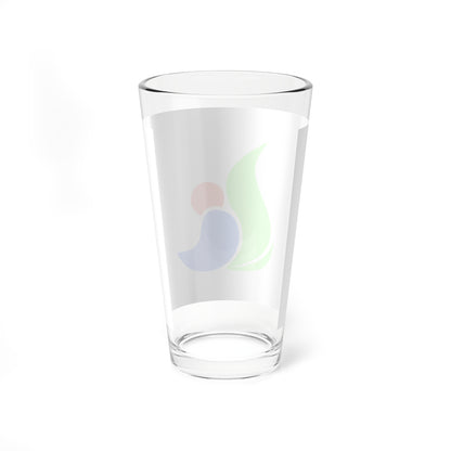 Flag of Kanonji Kagawa (Japan) Pint Glass 16oz