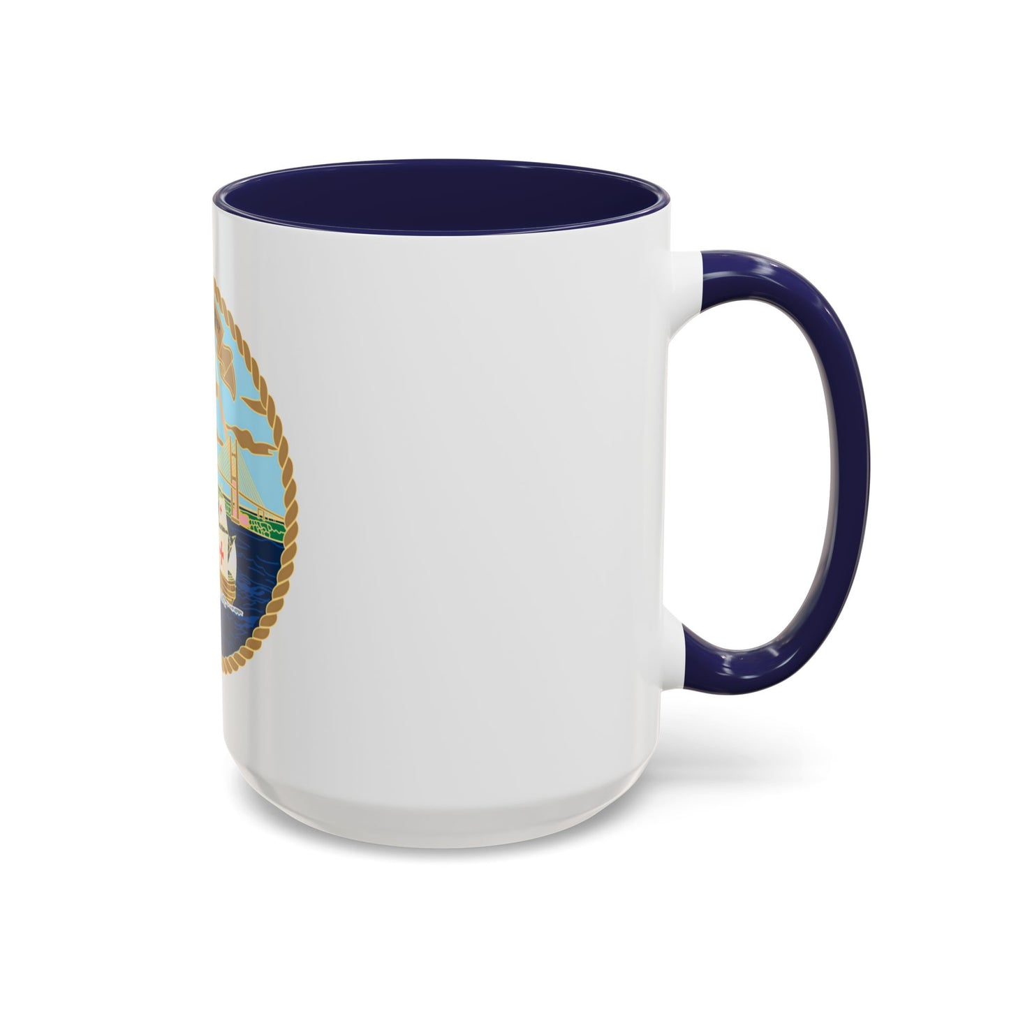 USCG Sector Jacksonville Bridge (U.S. Coast Guard) Accent Coffee Mug