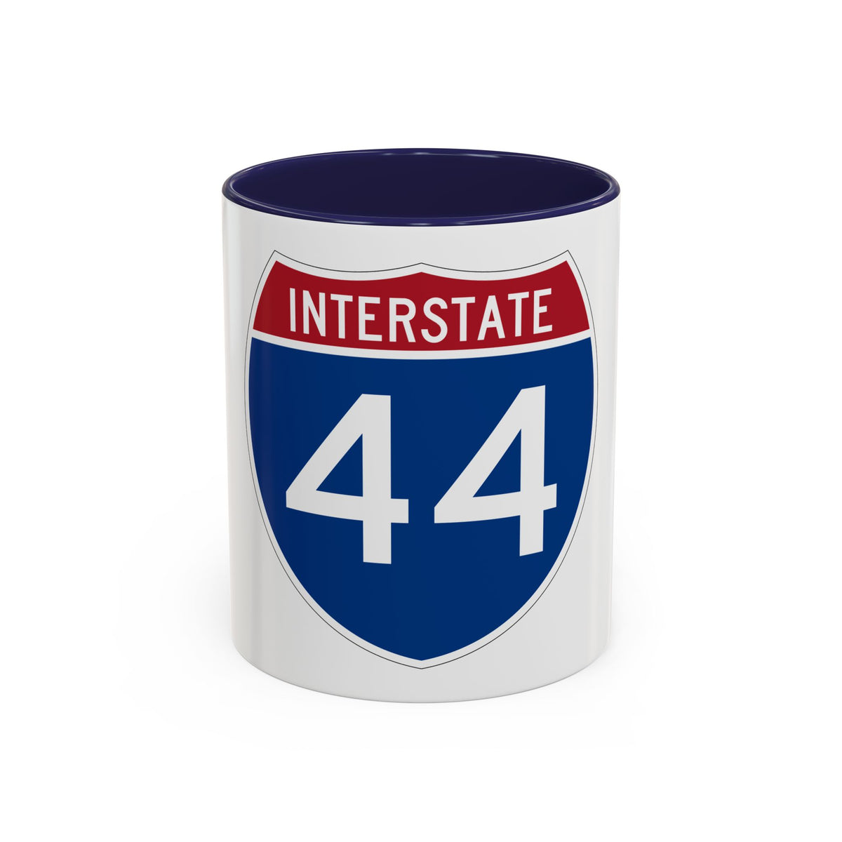 Interstate 44 (U.S. Highways) Accent Coffee Mug