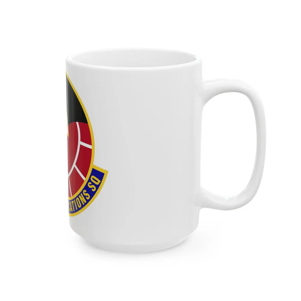 707th Communications Squadron (U.S. Air Force) White Coffee Mug-Go Mug Yourself