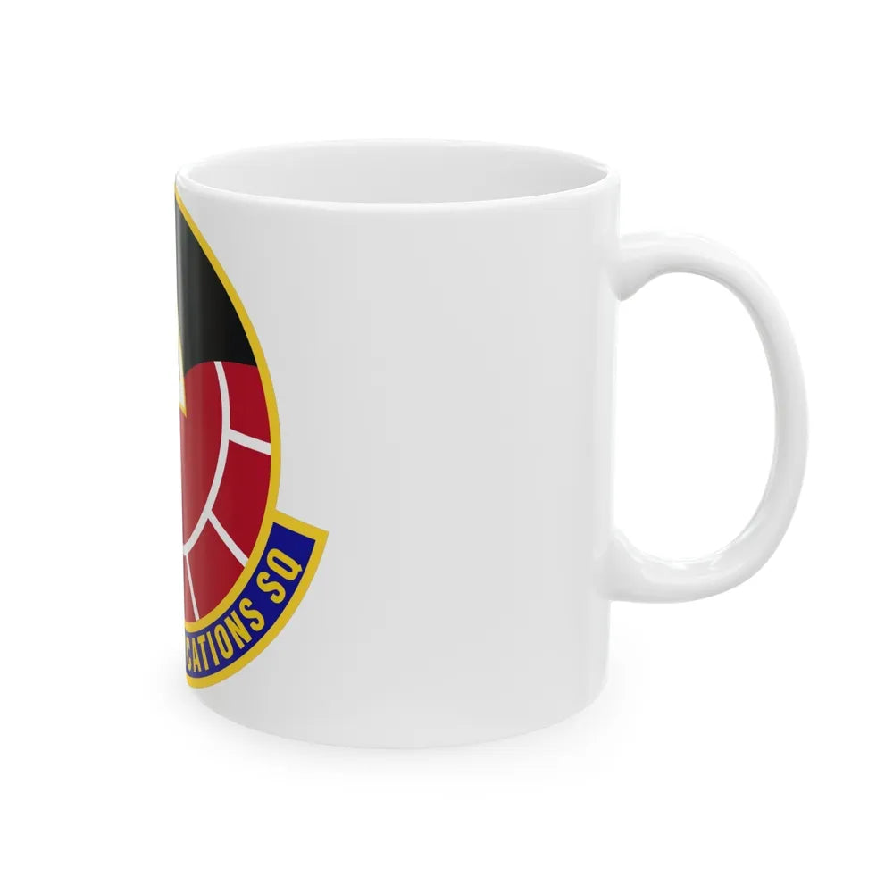 707th Communications Squadron (U.S. Air Force) White Coffee Mug-Go Mug Yourself