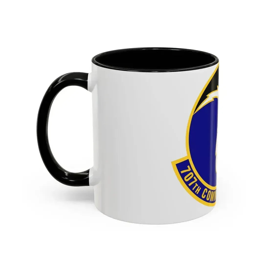 707th Communications Squadron (U.S. Air Force) Accent Coffee Mug - Go Mug Yourself
