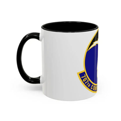 707th Communications Squadron (U.S. Air Force) Accent Coffee Mug - Go Mug Yourself