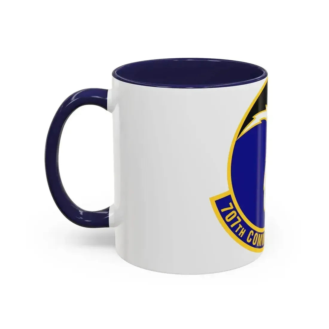 707th Communications Squadron (U.S. Air Force) Accent Coffee Mug - Go Mug Yourself