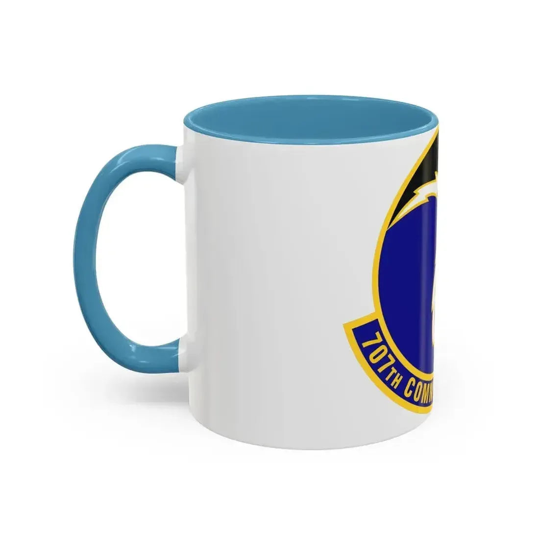 707th Communications Squadron (U.S. Air Force) Accent Coffee Mug - Go Mug Yourself