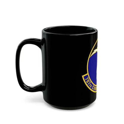 707th Communications Squadron (U.S. Air Force) Black Coffee Mug - Go Mug Yourself