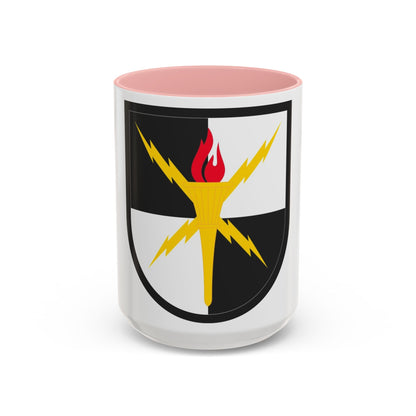 United States Cyber School (U.S. Army) Accent Coffee Mug