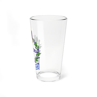 Egyptian Air Force emblem (Egypt) (Coat of Arms) Pint Glass 16oz