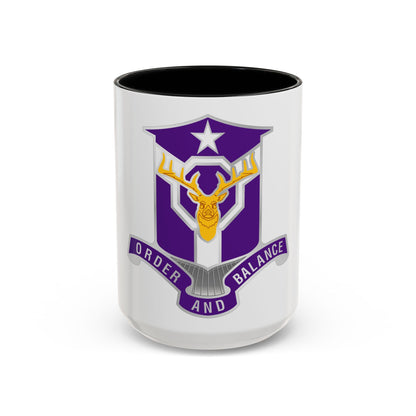 83 Civil Affairs Battalion (U.S. Army) Accent Coffee Mug