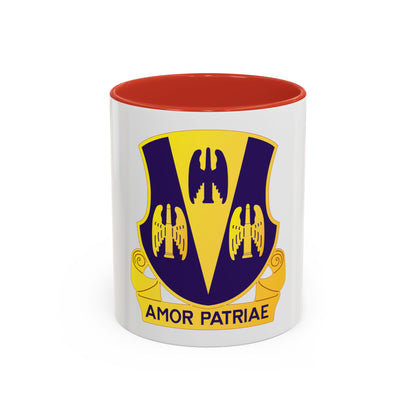 63 Antiaircraft Artillery Battalion (U.S. Army) Accent Coffee Mug
