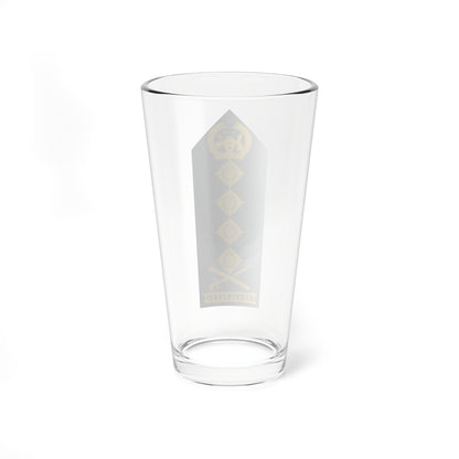 Uganda Army OF 9 2019 (Uganda) (Military Rank) Pint Glass 16oz
