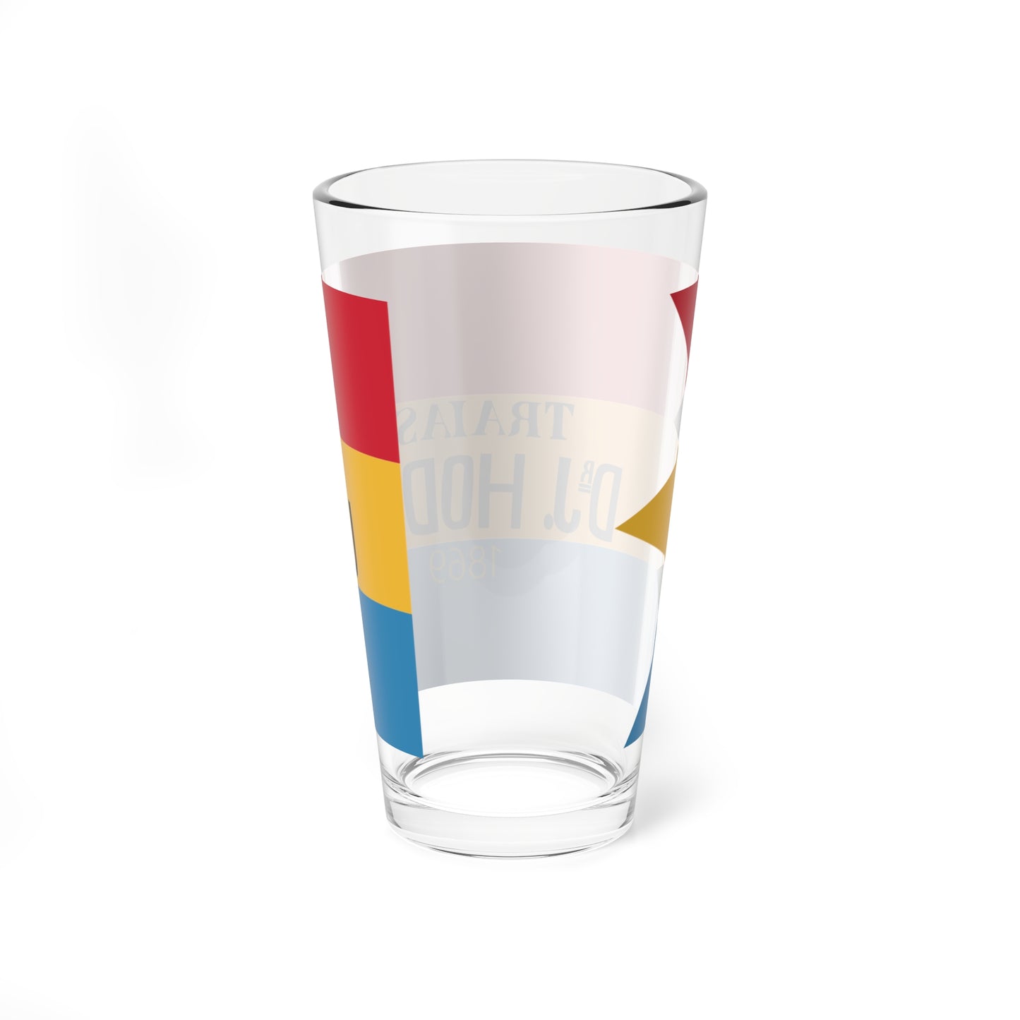 Hodosius electoral flag 1869 (Hungary) Pint Glass 16oz