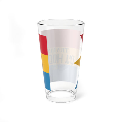 Hodosius electoral flag 1869 (Hungary) Pint Glass 16oz