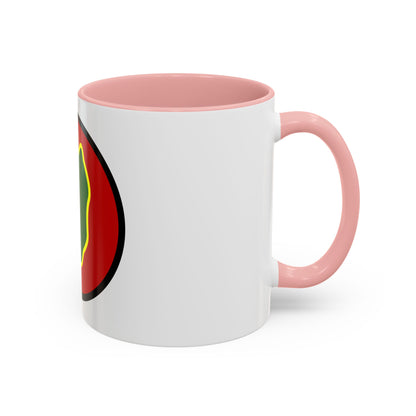 24 Infantry Division SSI (U.S. Army) Accent Coffee Mug
