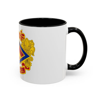 142 Field Artillery Brigade 2 (U.S. Army) Accent Coffee Mug