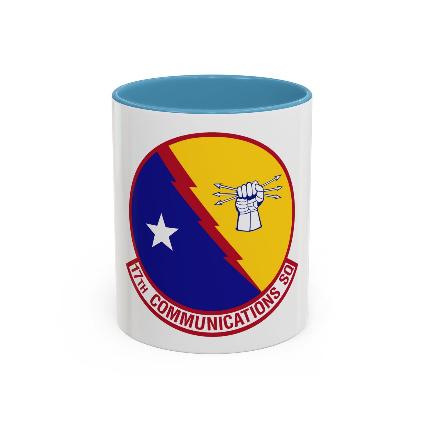 17th Communications Squadron (U.S. Air Force) Accent Coffee Mug