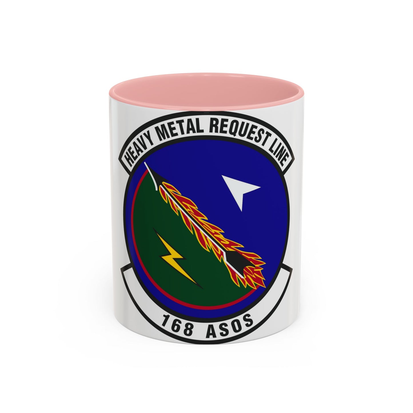 168th Air Support Operations Squadron (U.S. Air Force) Accent Coffee Mug