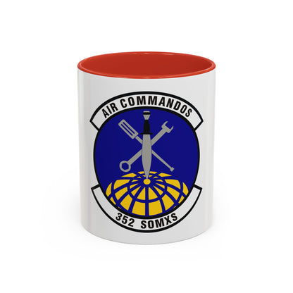 352d Special Operations Maintenance Squadron (U.S. Air Force) Accent Coffee Mug