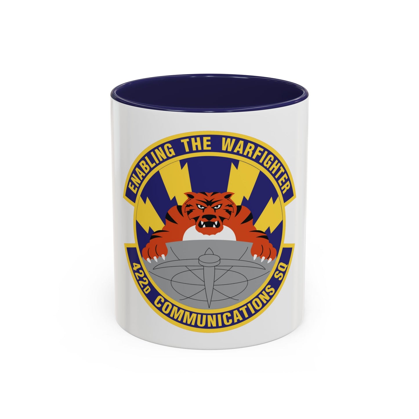 422d Communications Squadron (U.S. Air Force) Accent Coffee Mug