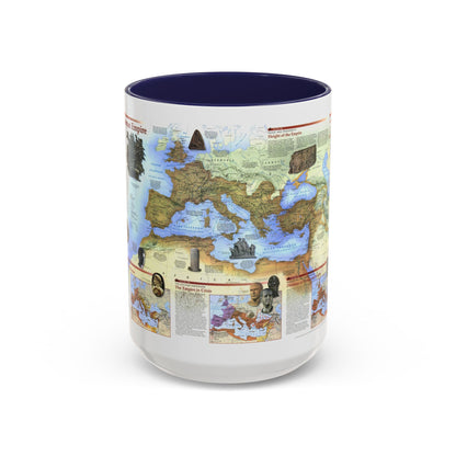 Roman Empire (1997) (Map) Accent Coffee Mug
