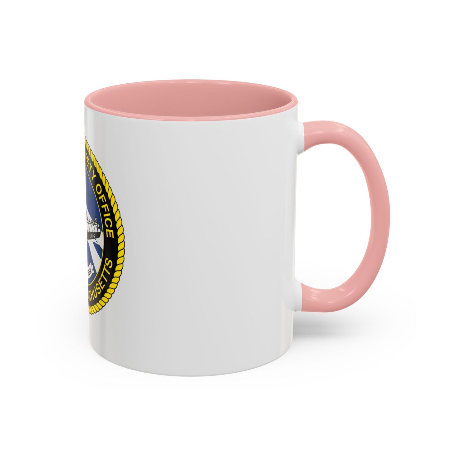 USCG MSO Boston Marine Safety Office (U.S. Coast Guard) Accent Coffee Mug