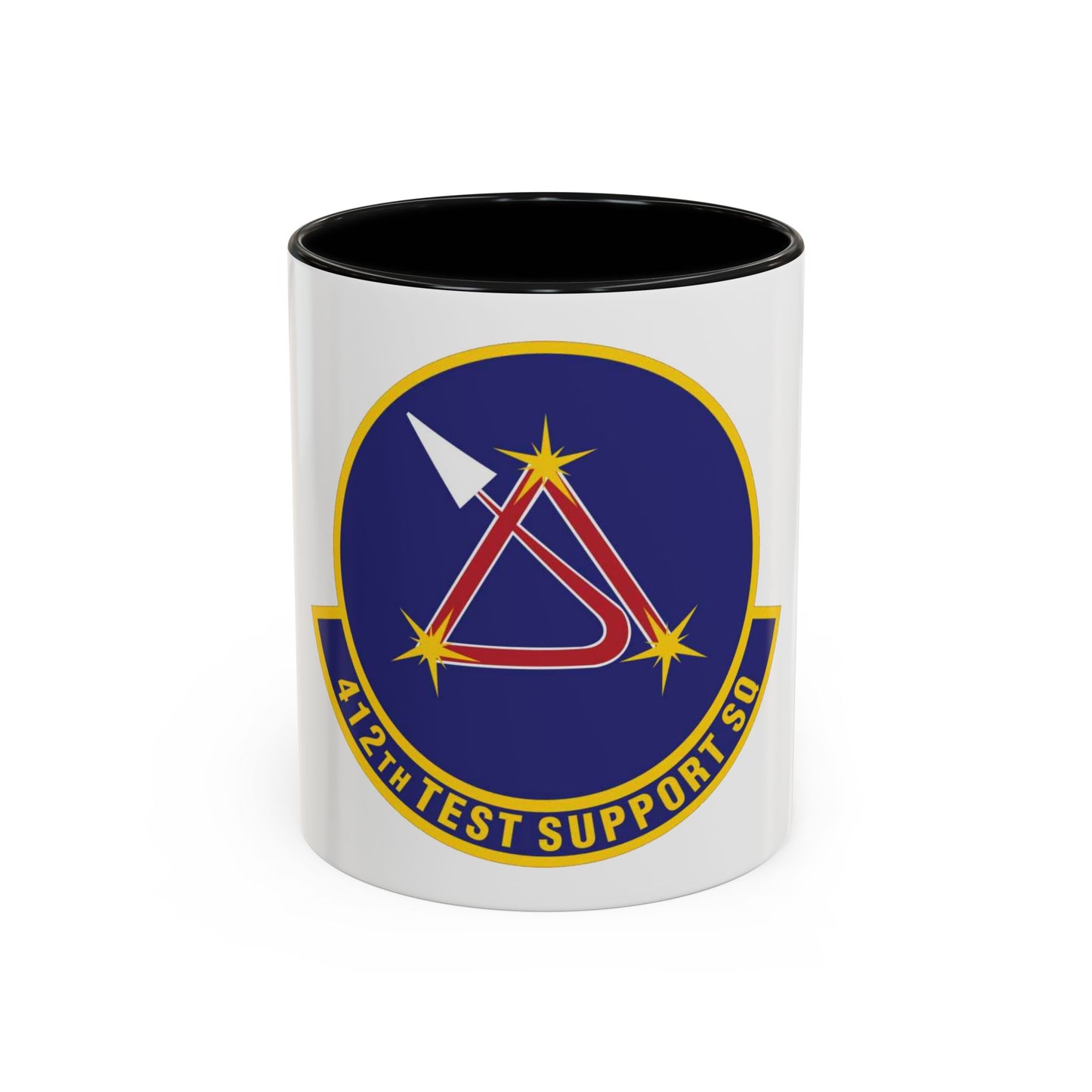 412th Test Support Squadron (U.S. Air Force) Accent Coffee Mug