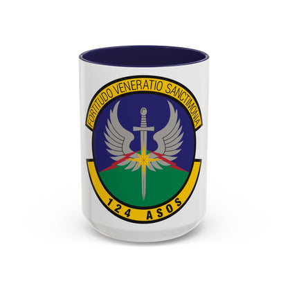 124th Air Support Operations Squadron (U.S. Air Force) Accent Coffee Mug