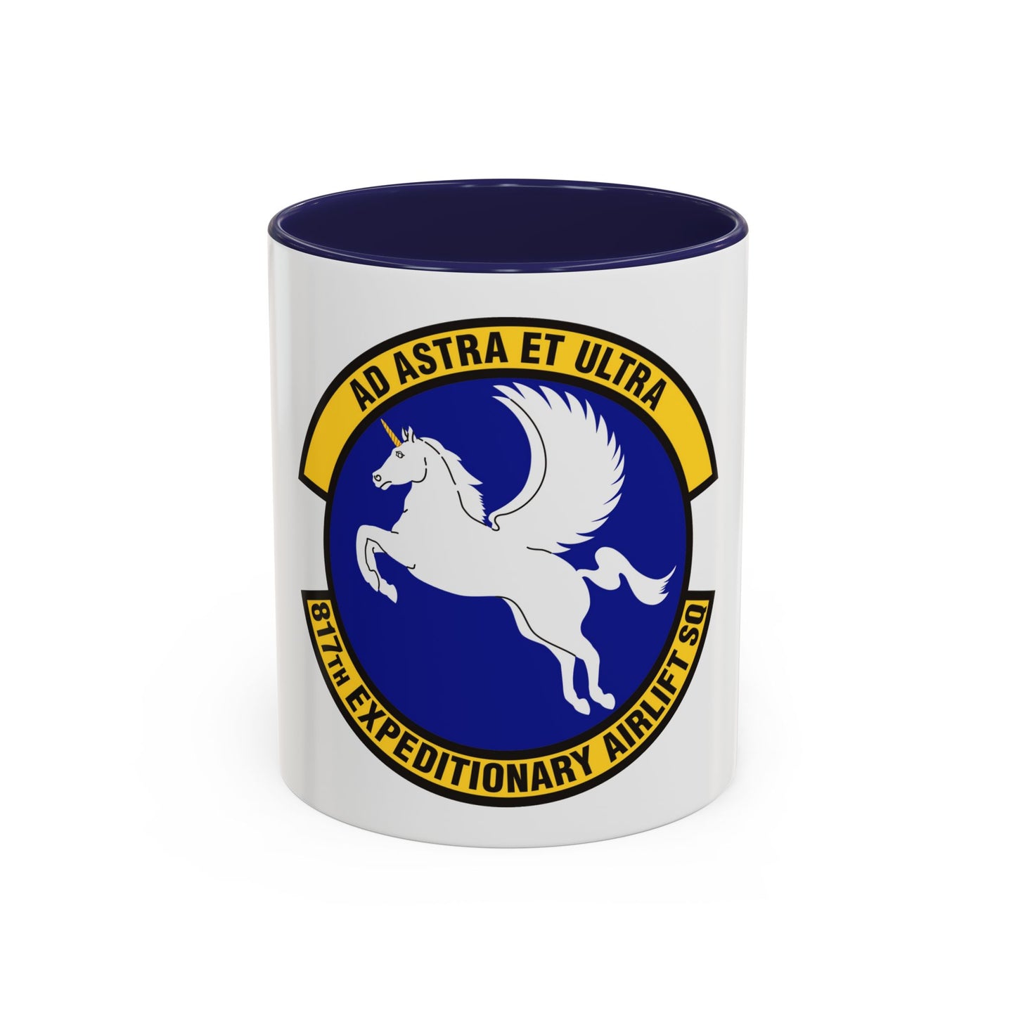 817th Expeditionary Airlift Squadron (U.S. Air Force) Accent Coffee Mug