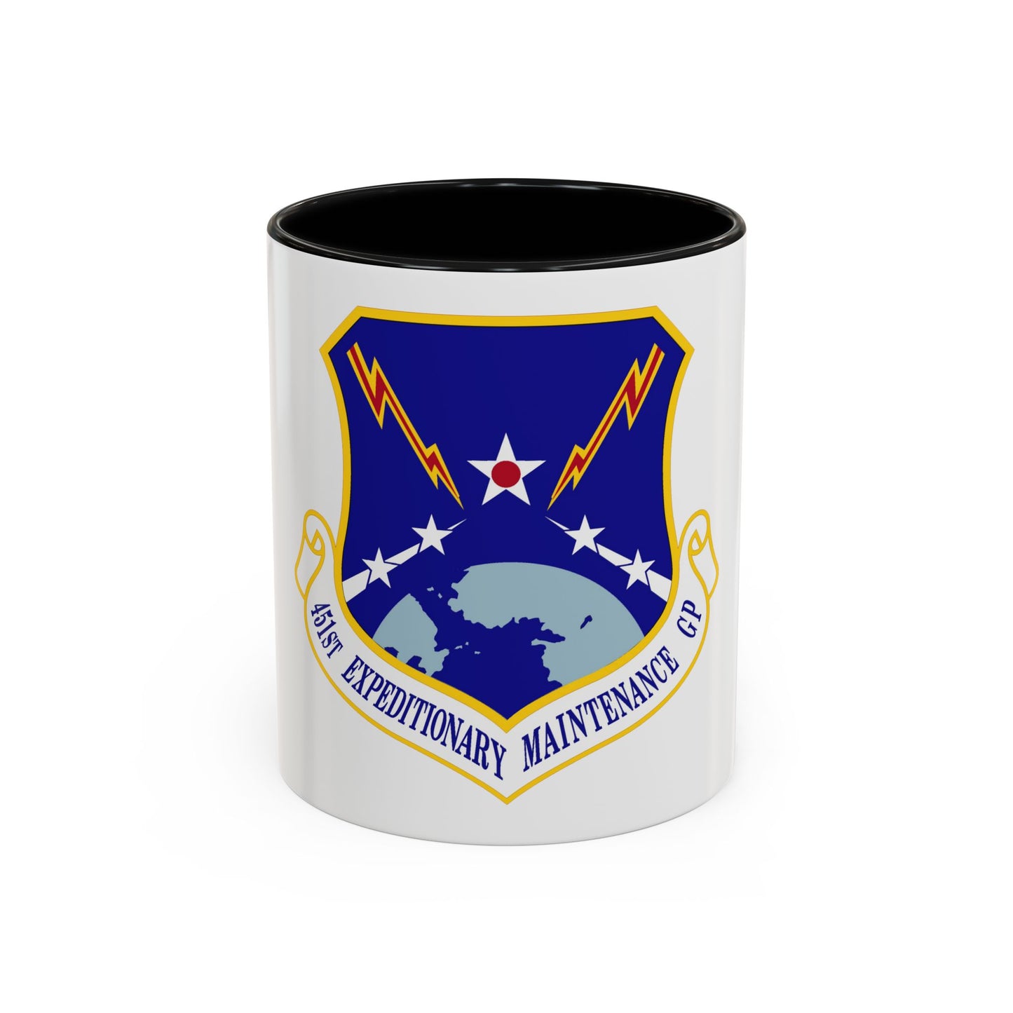 451st Expeditionary Maintenance Group (U.S. Air Force) Accent Coffee Mug