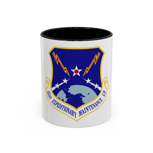 451st Expeditionary Maintenance Group (U.S. Air Force) Accent Coffee Mug