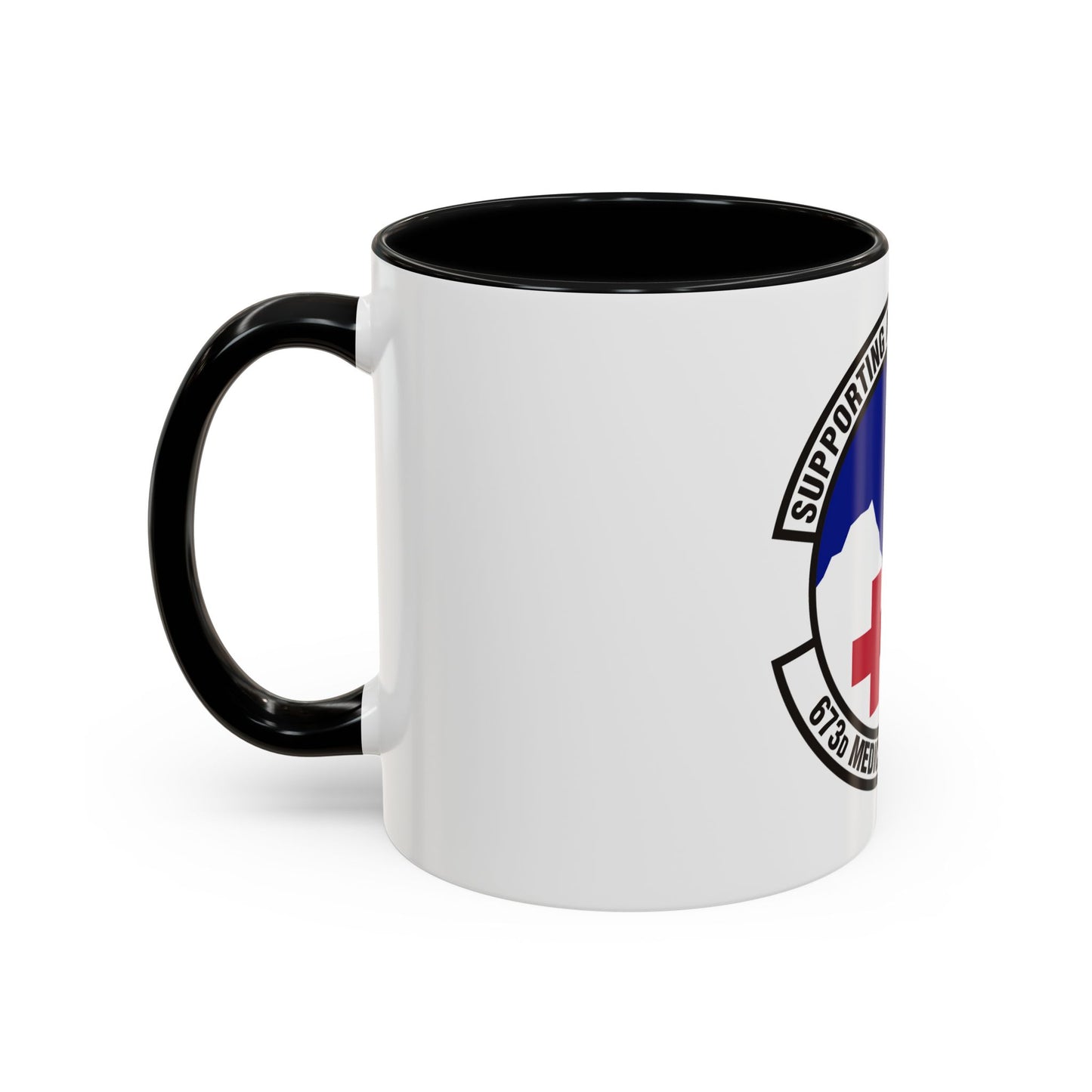673d Medical Support Squadron (U.S. Air Force) Accent Coffee Mug