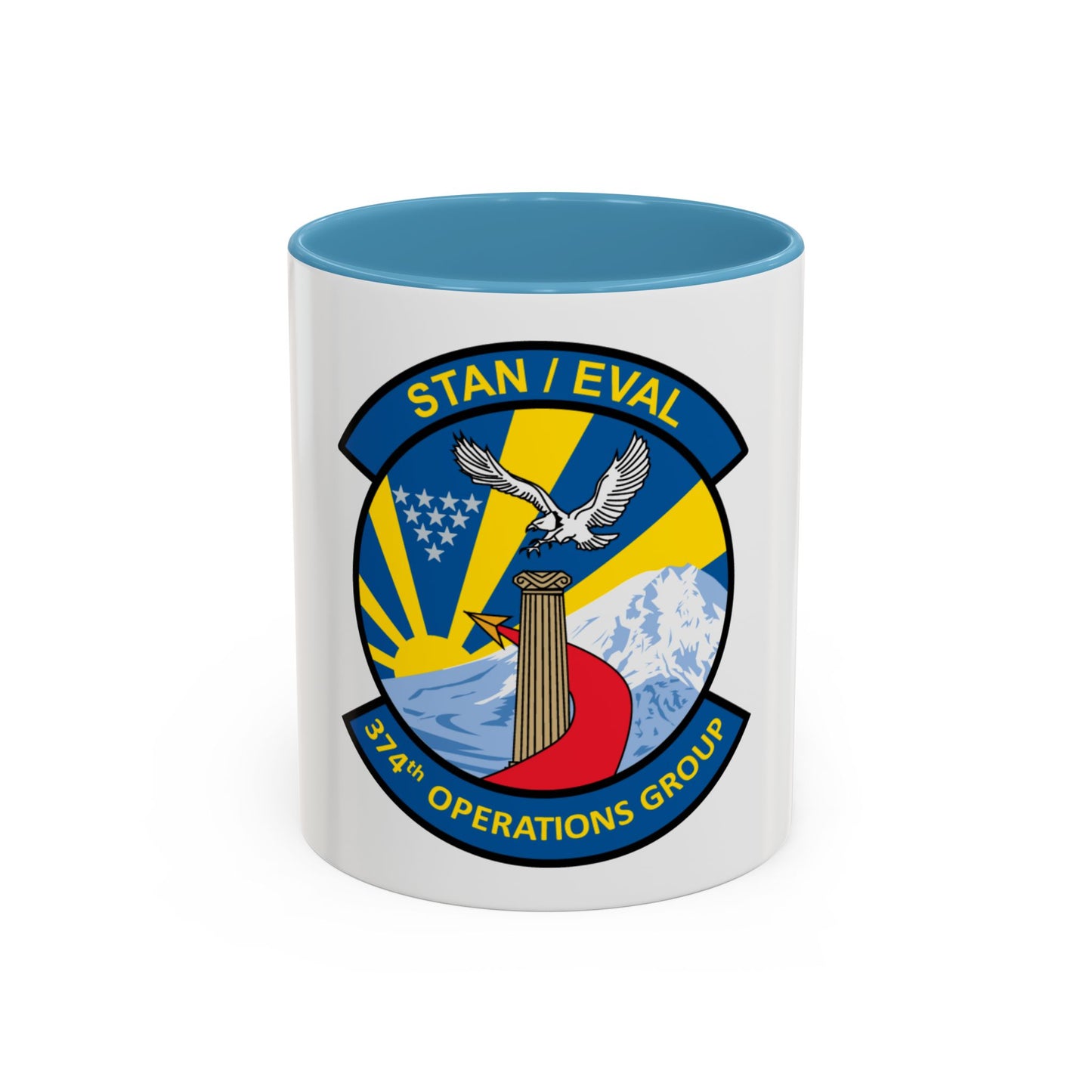 374th Operation Group (U.S. Air Force) Accent Coffee Mug