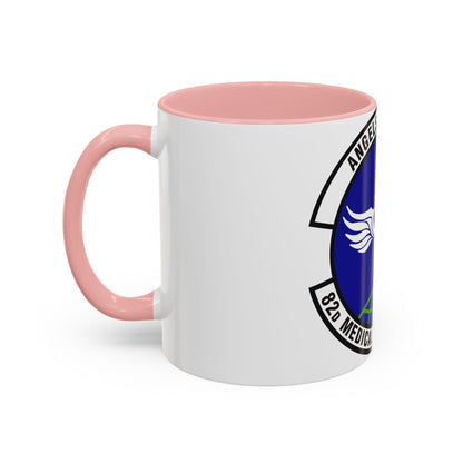 82d Medical Operations Squadron (U.S. Air Force) Accent Coffee Mug