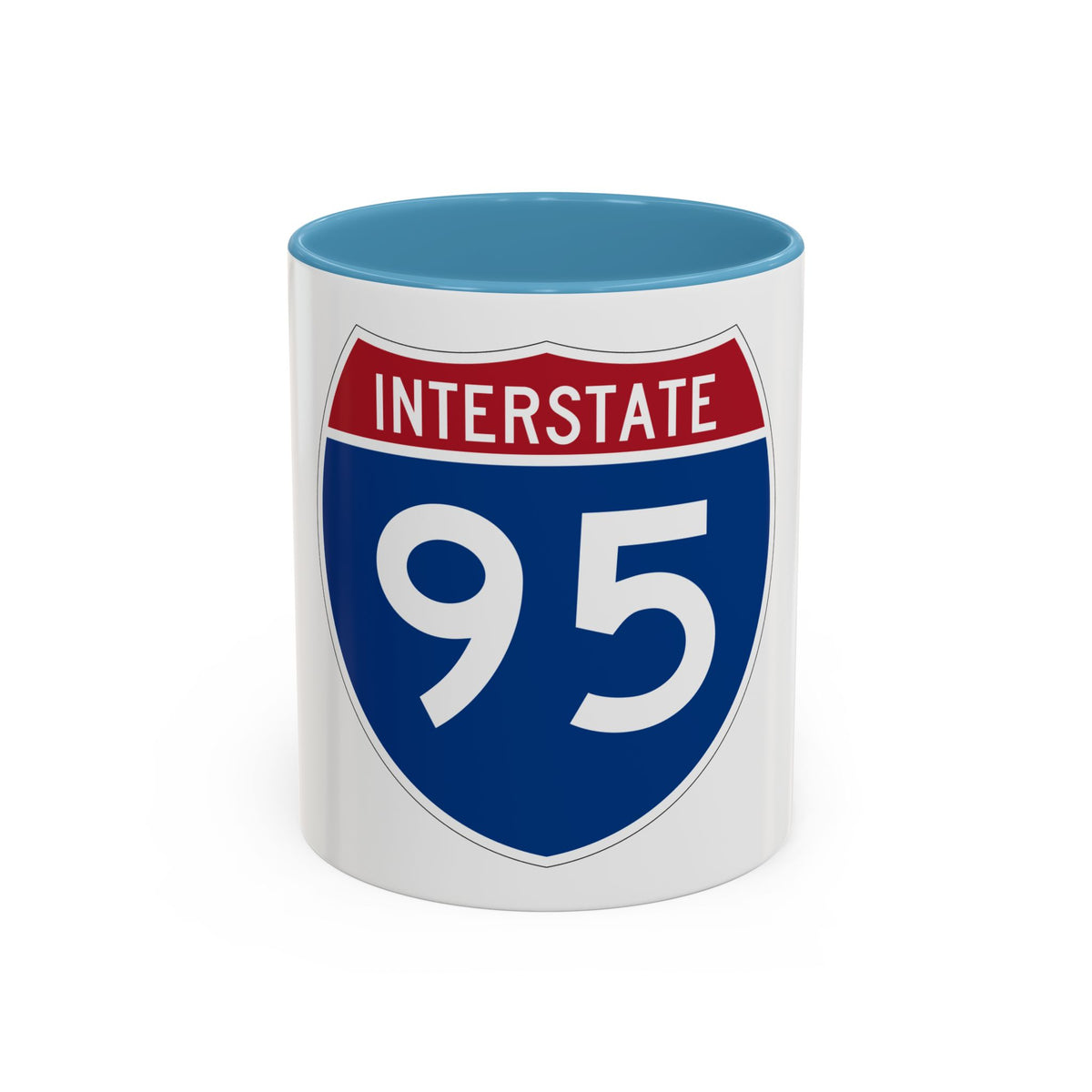 Interstate 95 (U.S. Highways) Accent Coffee Mug