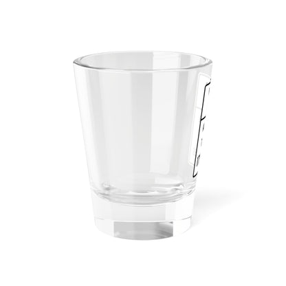 Texas MUTCD R12-2bT template (Texas) (Road Sign) Shot Glass 1.5oz